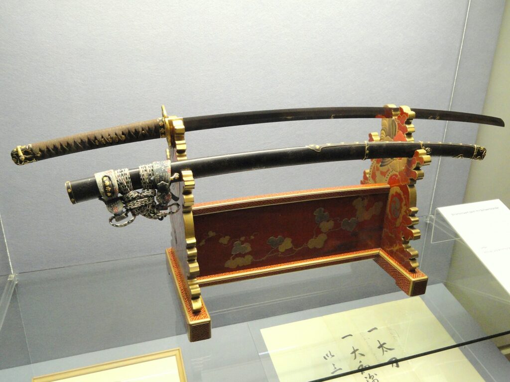 (ミュンヘン国立博物館・シーボルトが徳川家茂から贈られた刀)